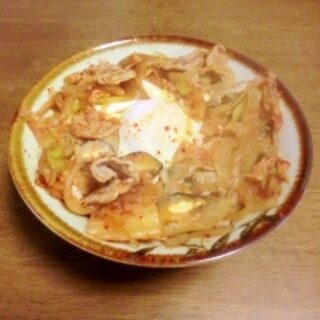 豚キムチ丼